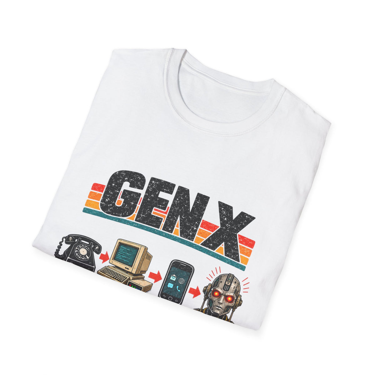Gen X Well That Escalated Quickly T-Shirt | Retro tech evolution graphic