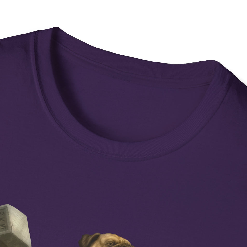 Mastiff Warrior T-Shirt — Hammer-Wielding Mastiff Graphic Tee