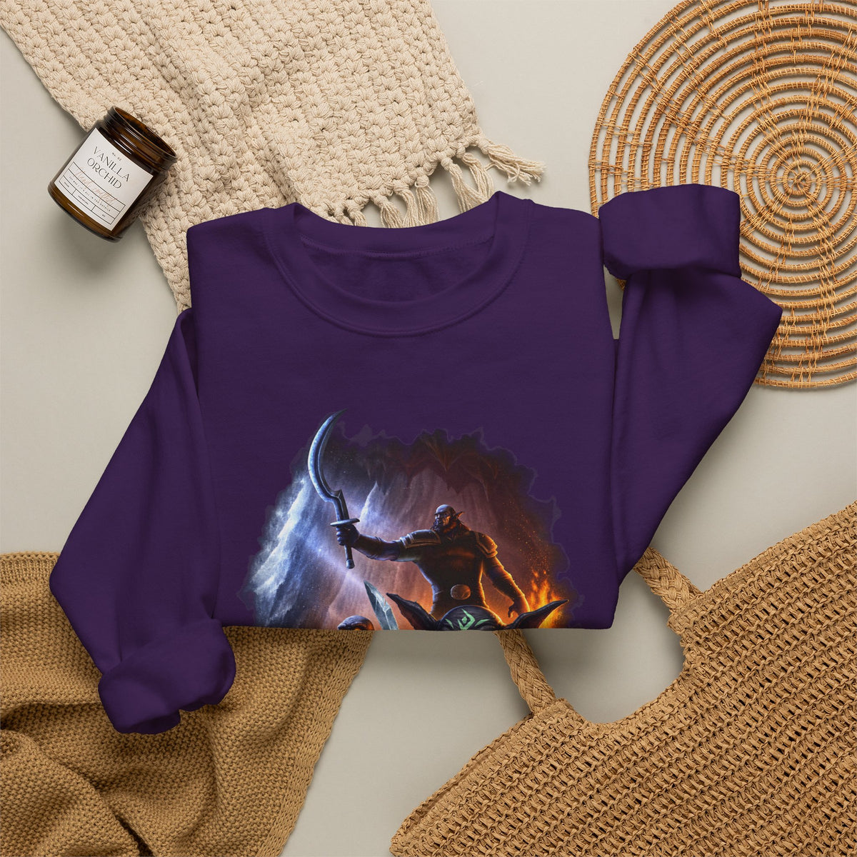 Fantasy Goblin Sweatshirt — “Goblins, Hobgoblins OH MY!” Crewneck