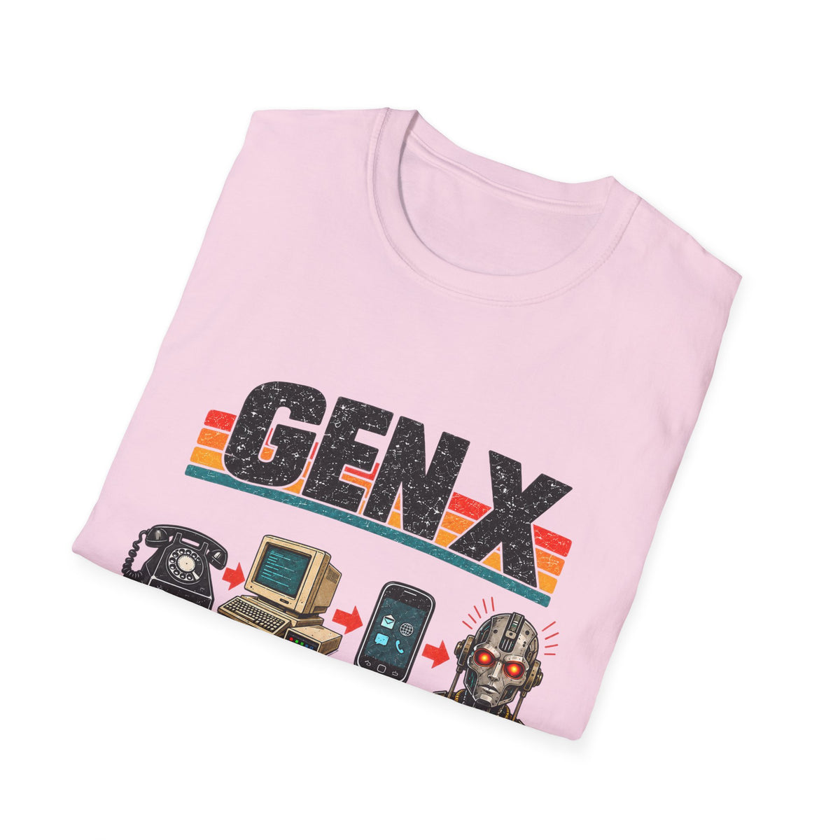 Gen X Well That Escalated Quickly T-Shirt | Retro tech evolution graphic