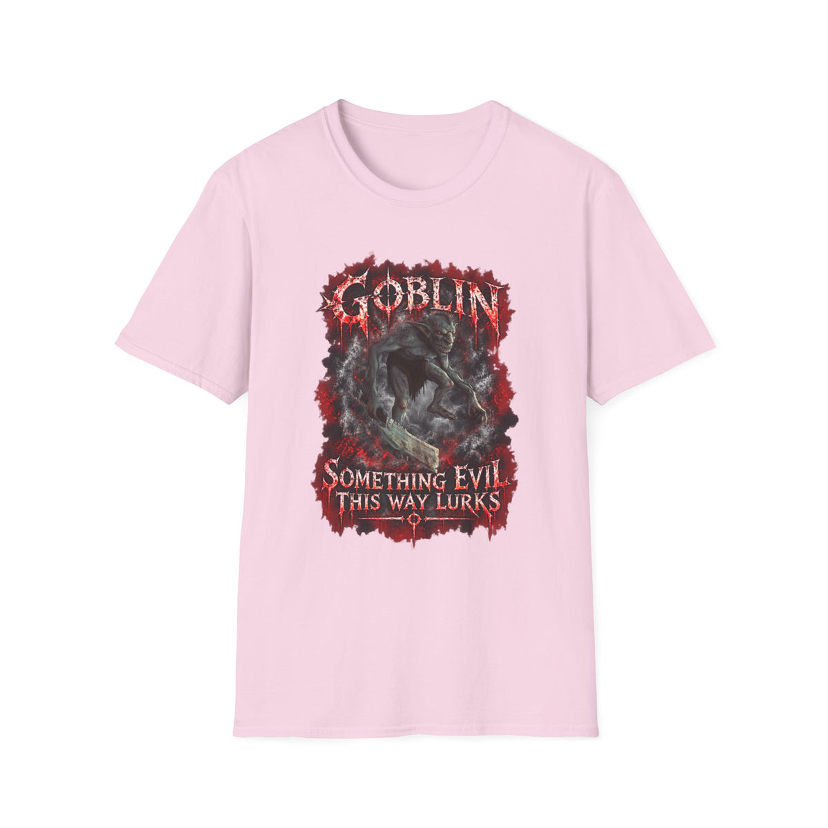 Goblin 'Something Evil This Way Lurks' Graphic T-Shirt