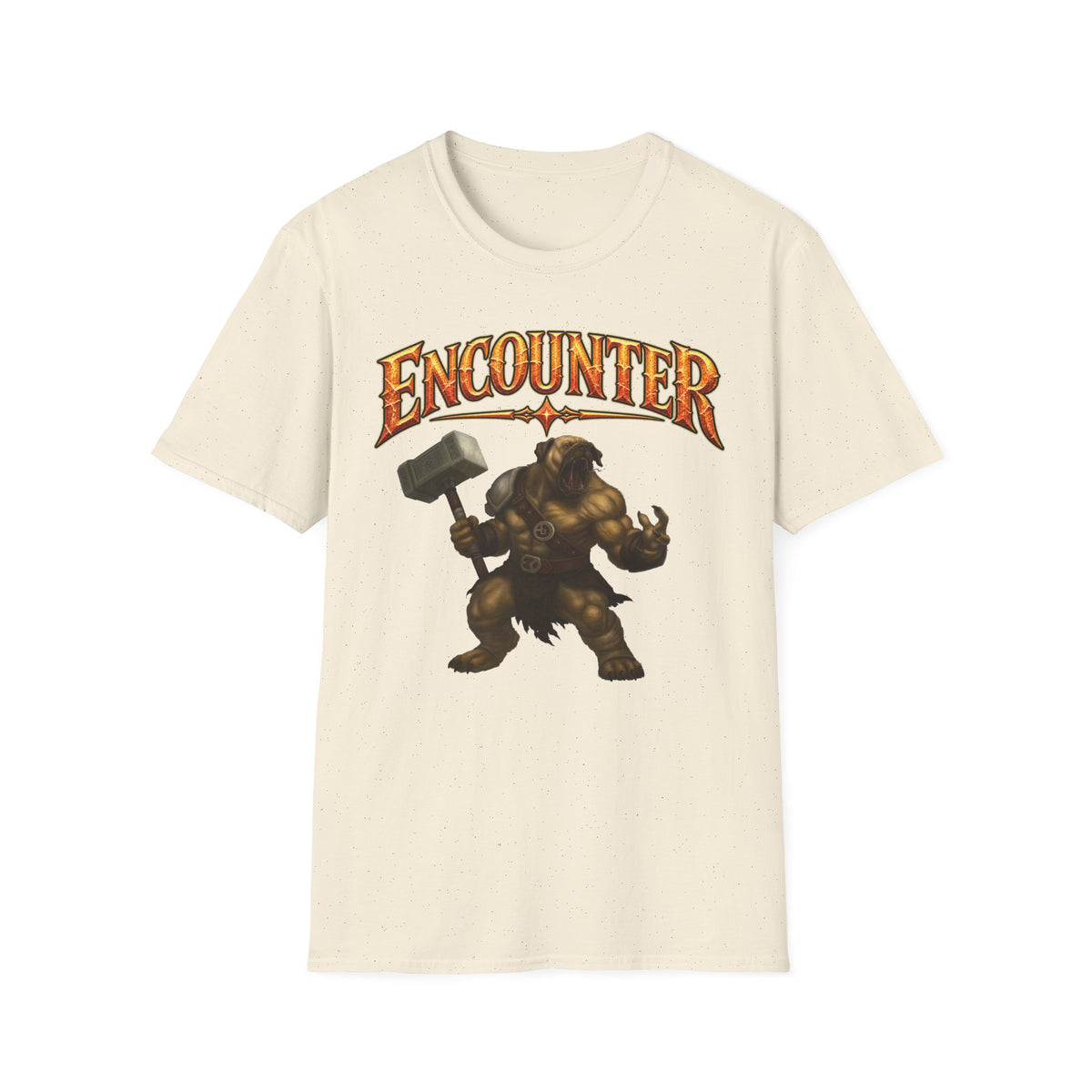 Encounter RPG T-Shirt — "Encounter (noun): The GM’s polite term for attempted murder"