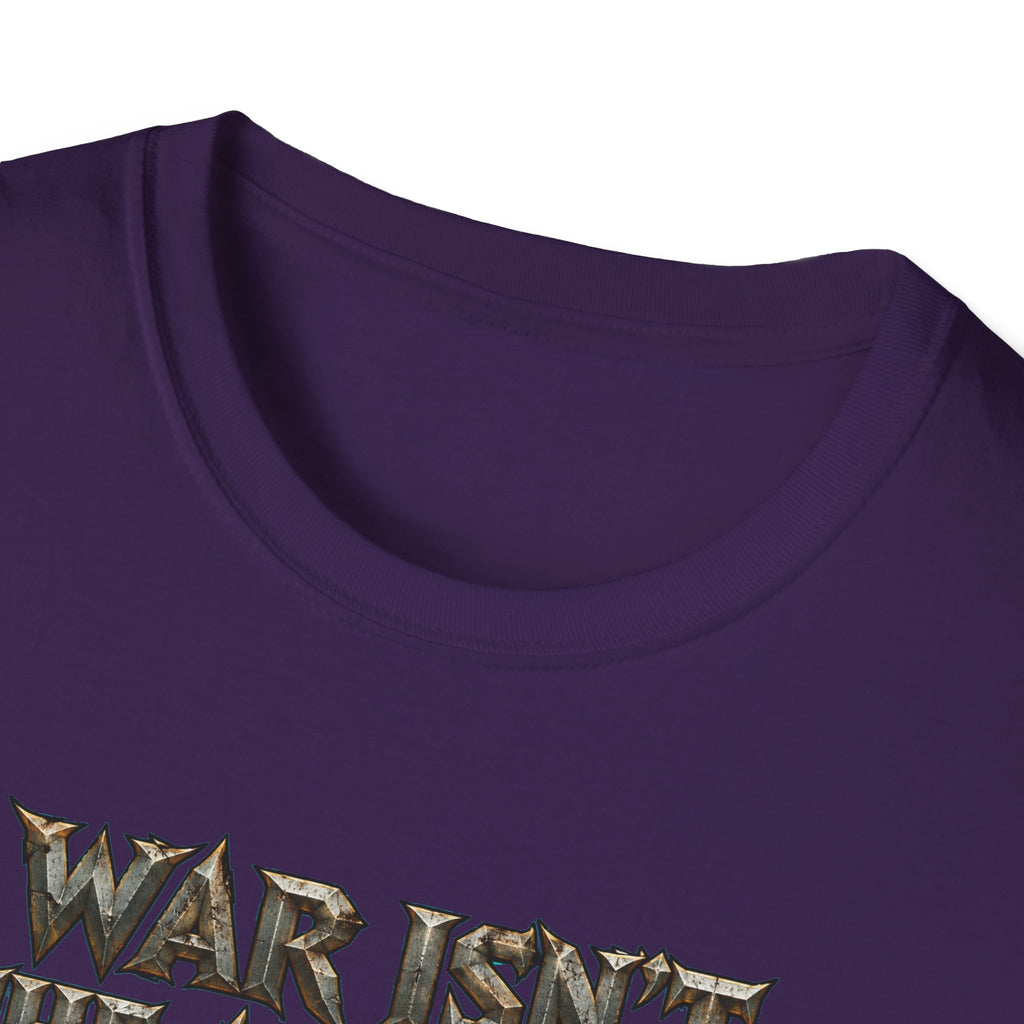 War Isn’t the Answer T-Shirt — 'Better Find Out What Is' Viking Warrior Graphic Tee