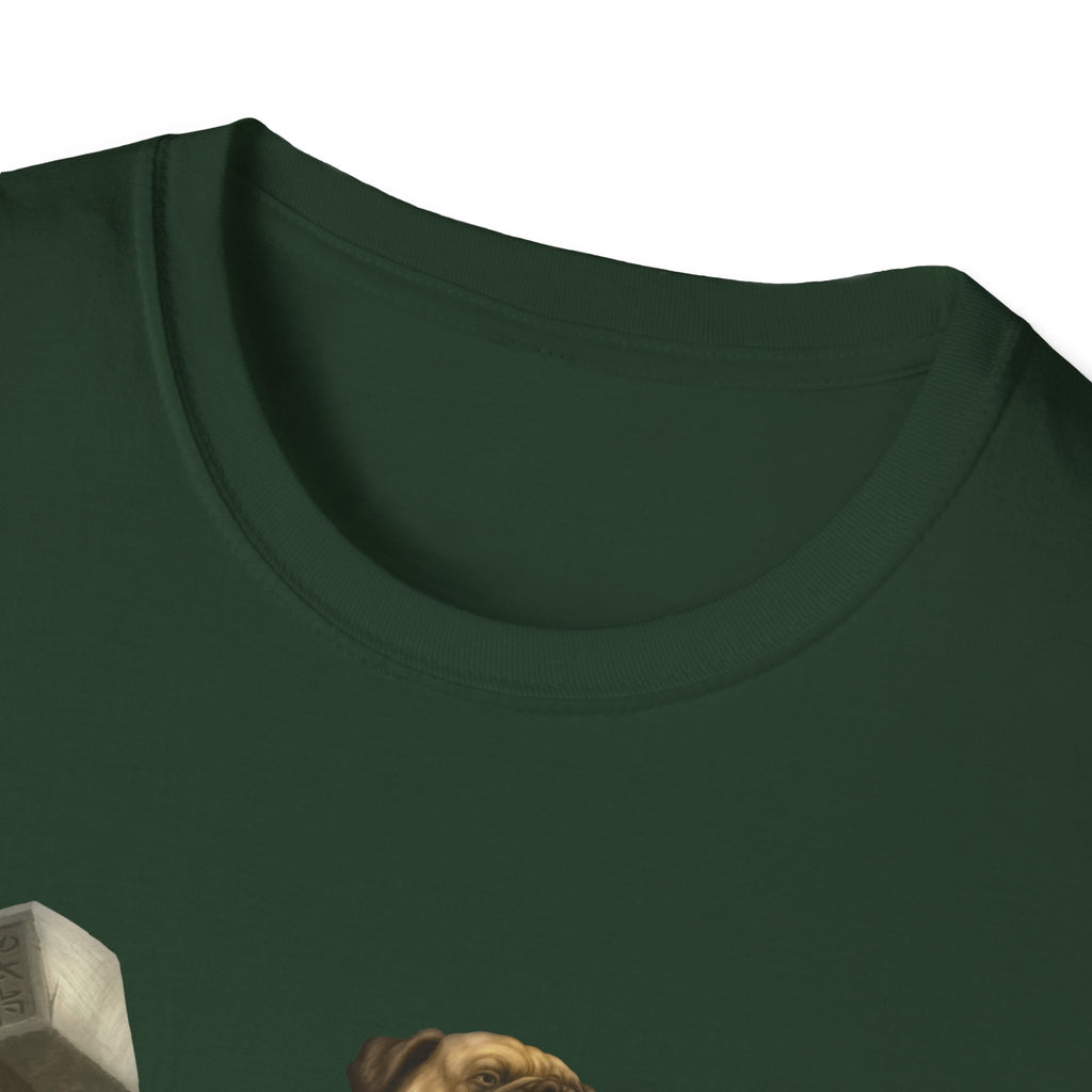 Mastiff Warrior T-Shirt — Hammer-Wielding Mastiff Graphic Tee