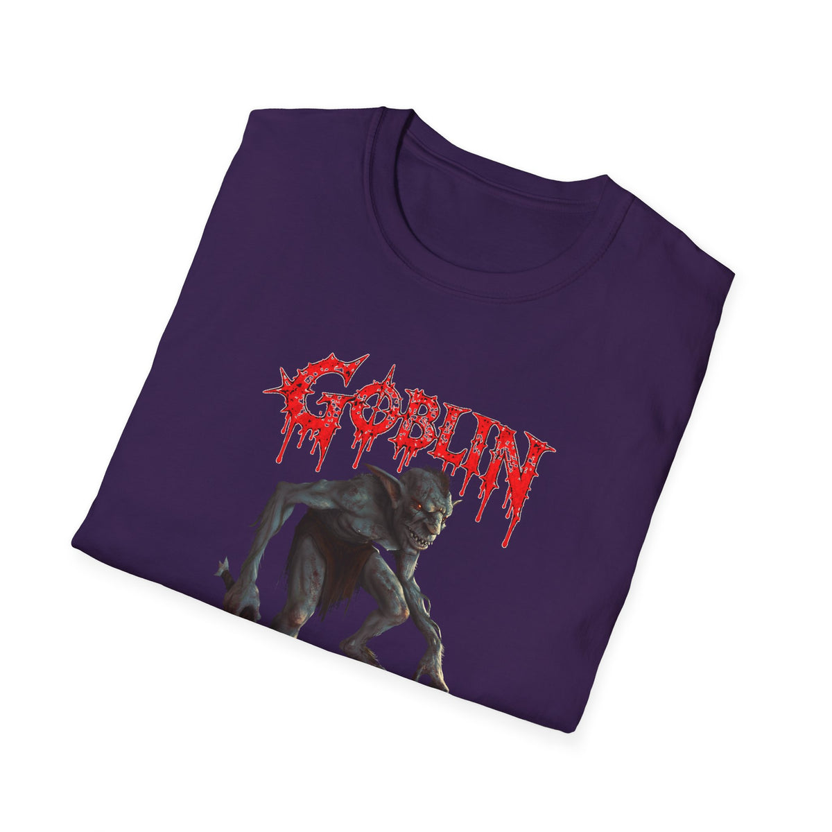 Goblin Horror T-Shirt — 'Something Evil This Way Lurks' Graphic Tee