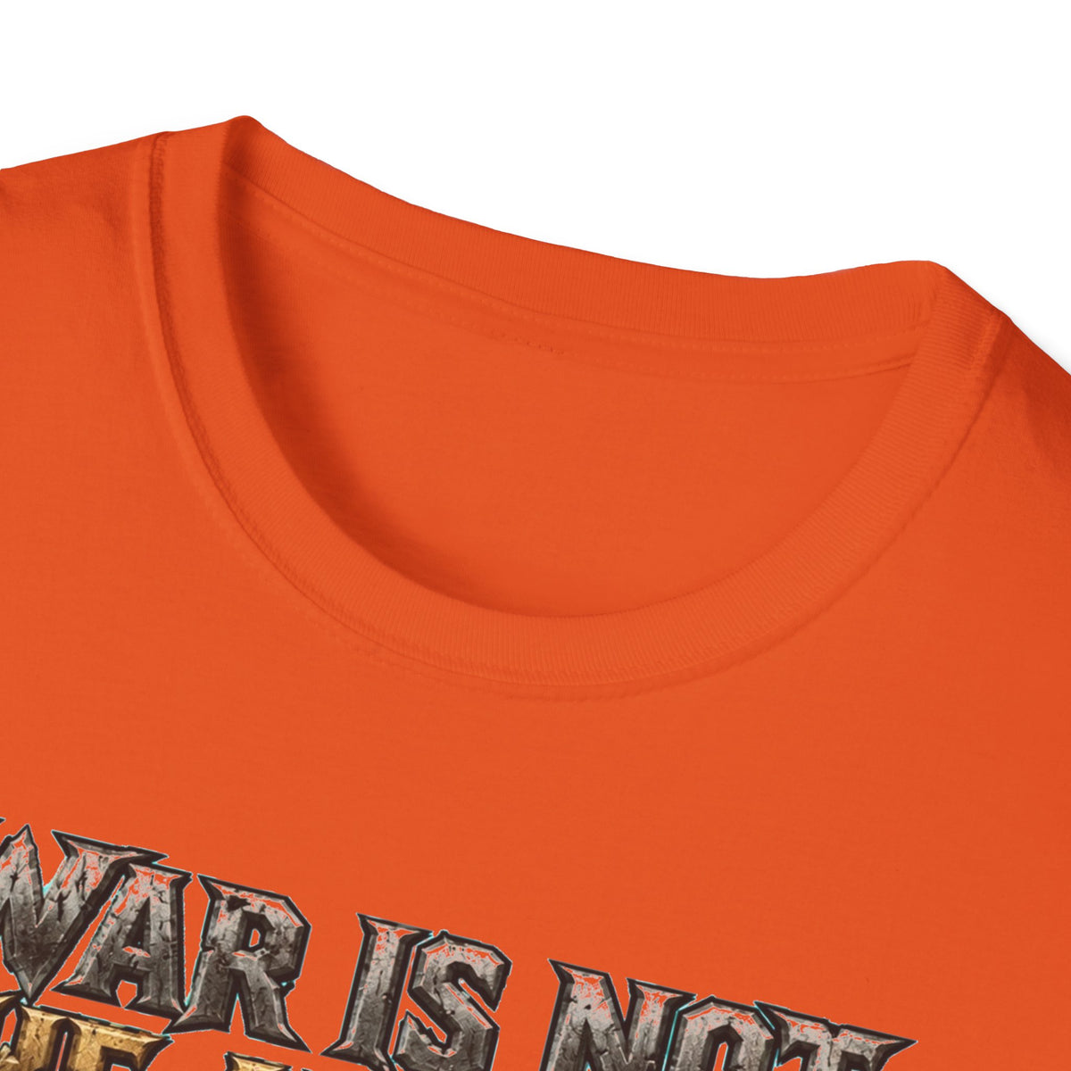 War Is Not The Answer Tee — "Depends On The Question" Graphic T-Shirt