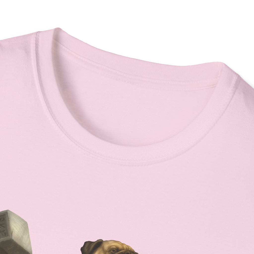 Mastiff Warrior T-Shirt — Hammer-Wielding Mastiff Graphic Tee