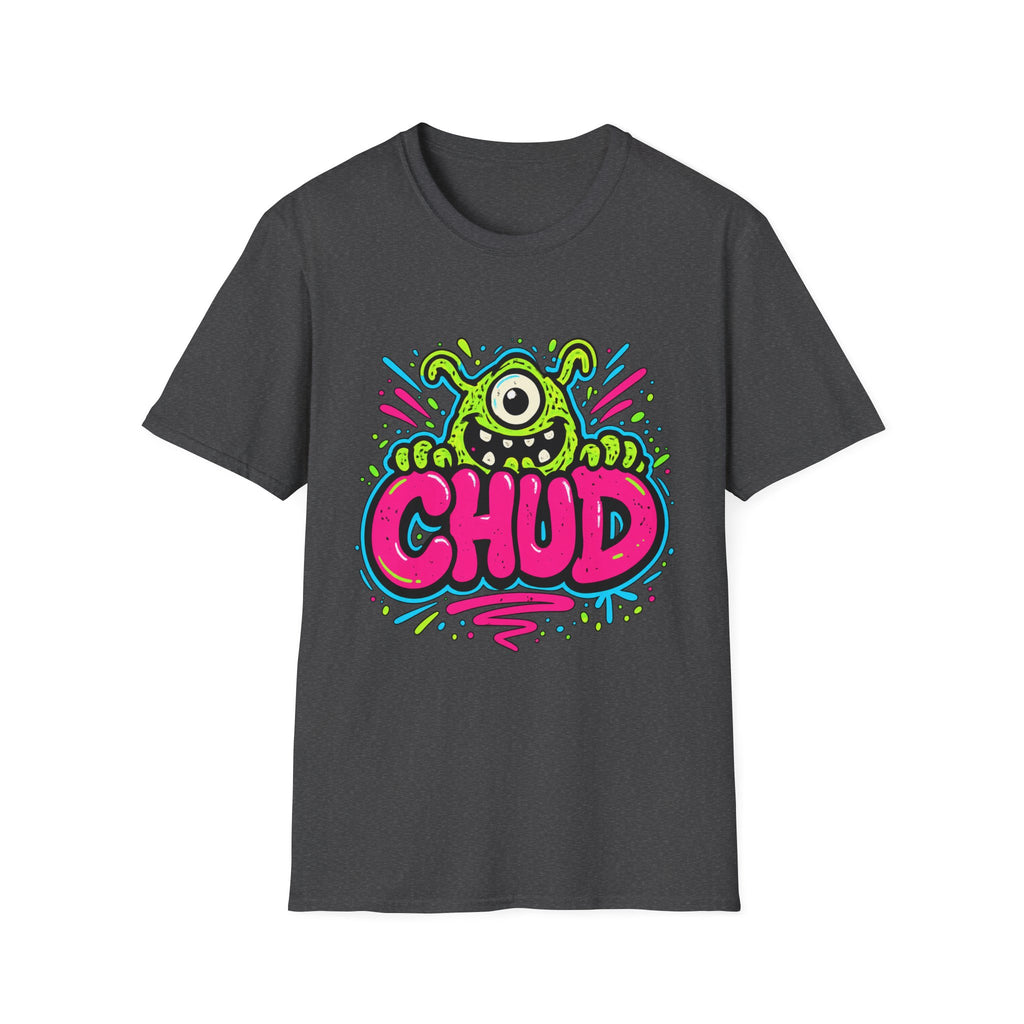 Chud Monster Graphic T-Shirt | Cute One-Eyed Alien Illustration