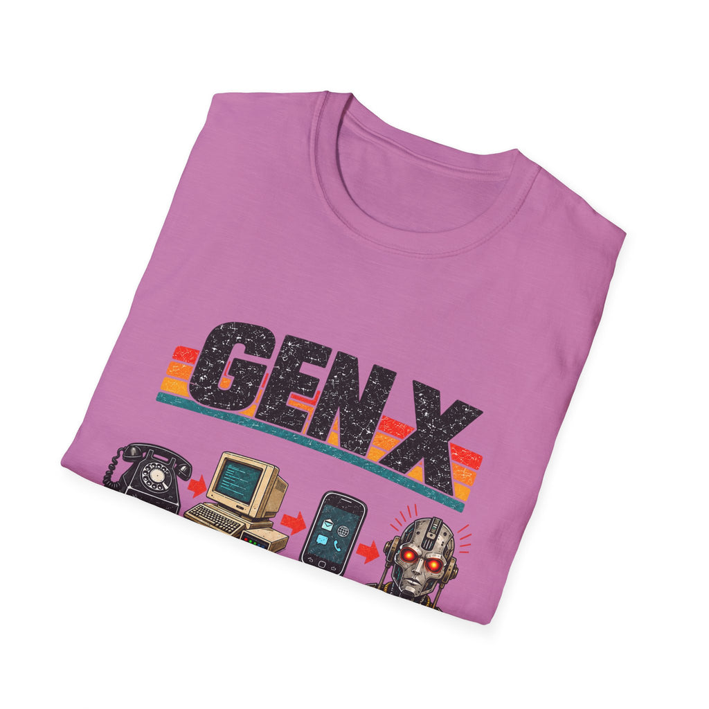 Gen X Well That Escalated Quickly T-Shirt | Retro tech evolution graphic