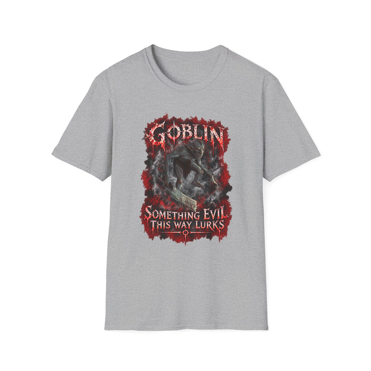 Goblin 'Something Evil This Way Lurks' Graphic T-Shirt