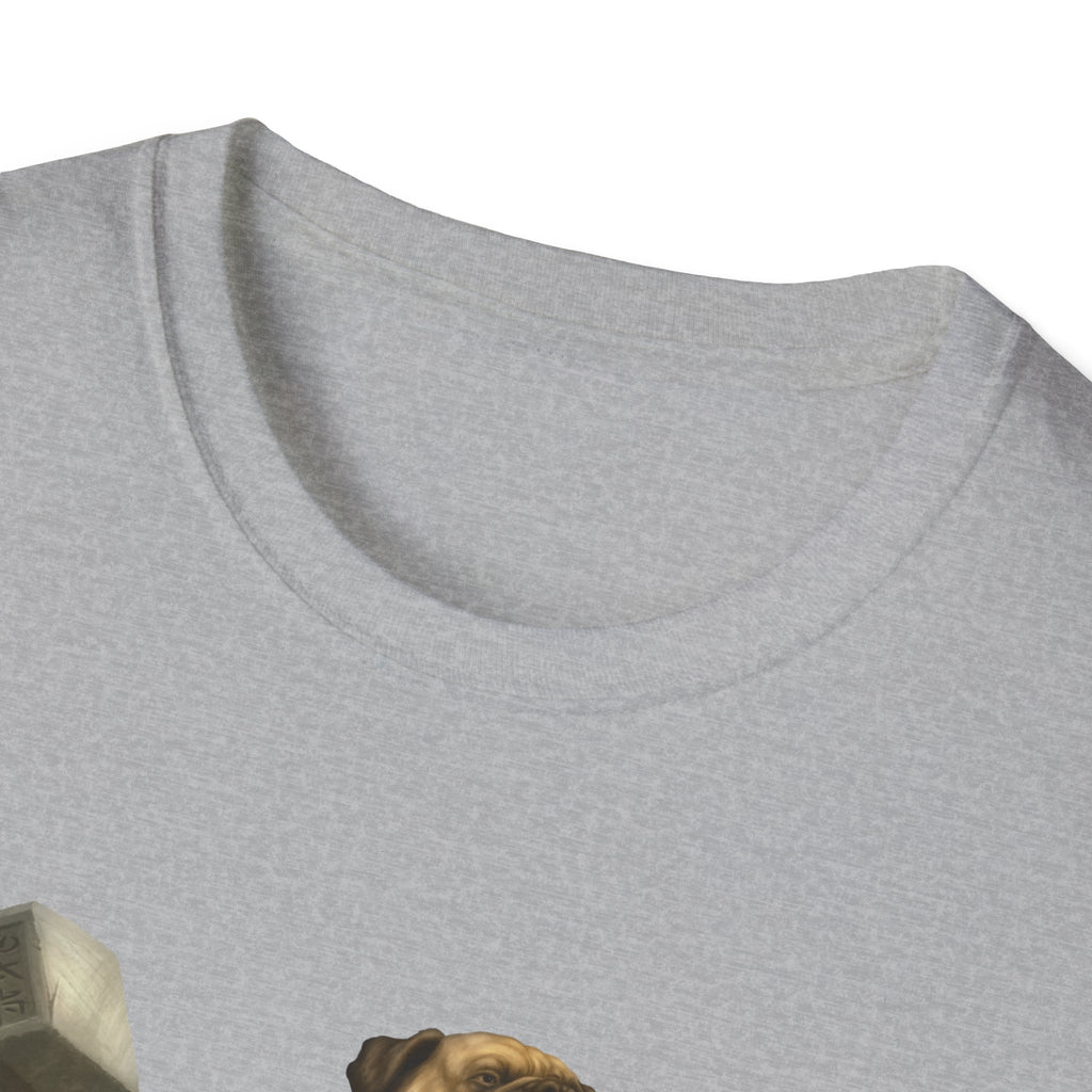 Mastiff Warrior T-Shirt — Hammer-Wielding Mastiff Graphic Tee