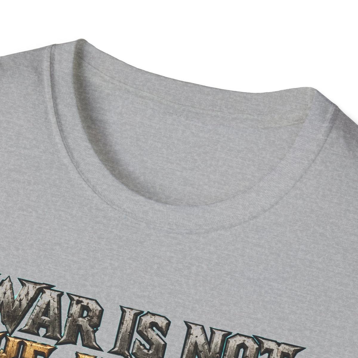 War Is Not The Answer Tee — "Depends On The Question" Graphic T-Shirt