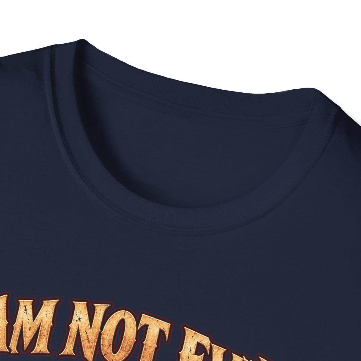 T-Shirt — "I Am Not Evil, I'm Good Challenged" Fantasy Ogre Graphic