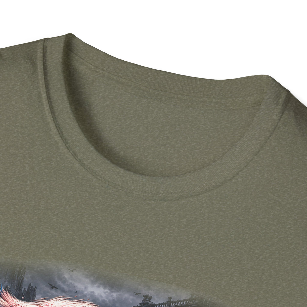 T-Shirt — 'Troll' Fantasy Creature Graphic Tee (Front & Back Definition)