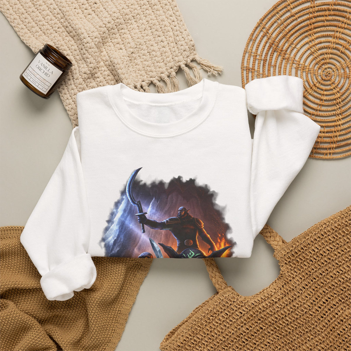 Fantasy Goblin Sweatshirt — “Goblins, Hobgoblins OH MY!” Crewneck