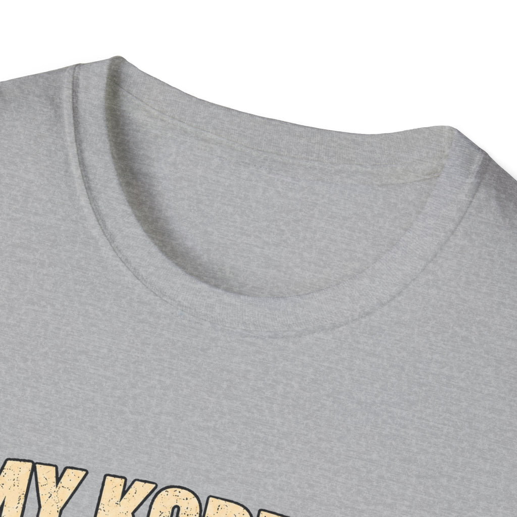 My Korean Is Fluent Until Someone Answers T-Shirt | Korean Language Funny Tee