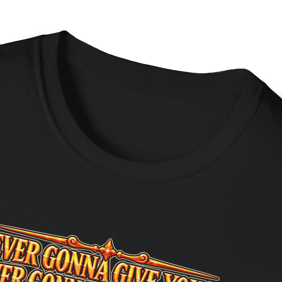 Rickroll RPG Party T-Shirt — "Never Gonna Give You Up" Fantasy Adventurers Tee