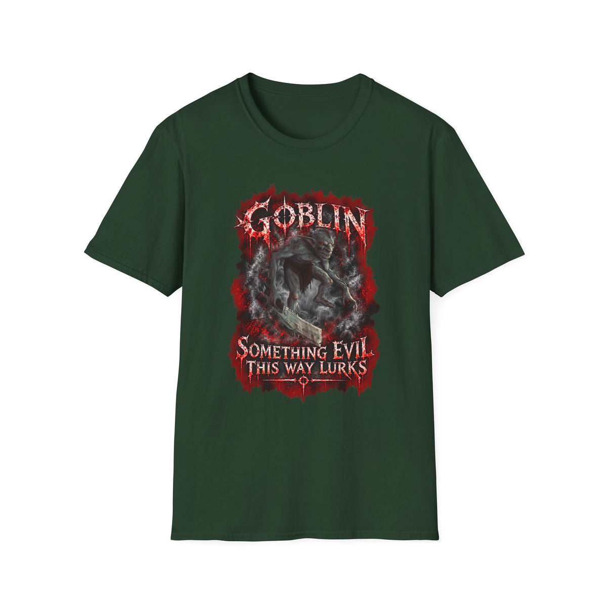 Goblin 'Something Evil This Way Lurks' Graphic T-Shirt