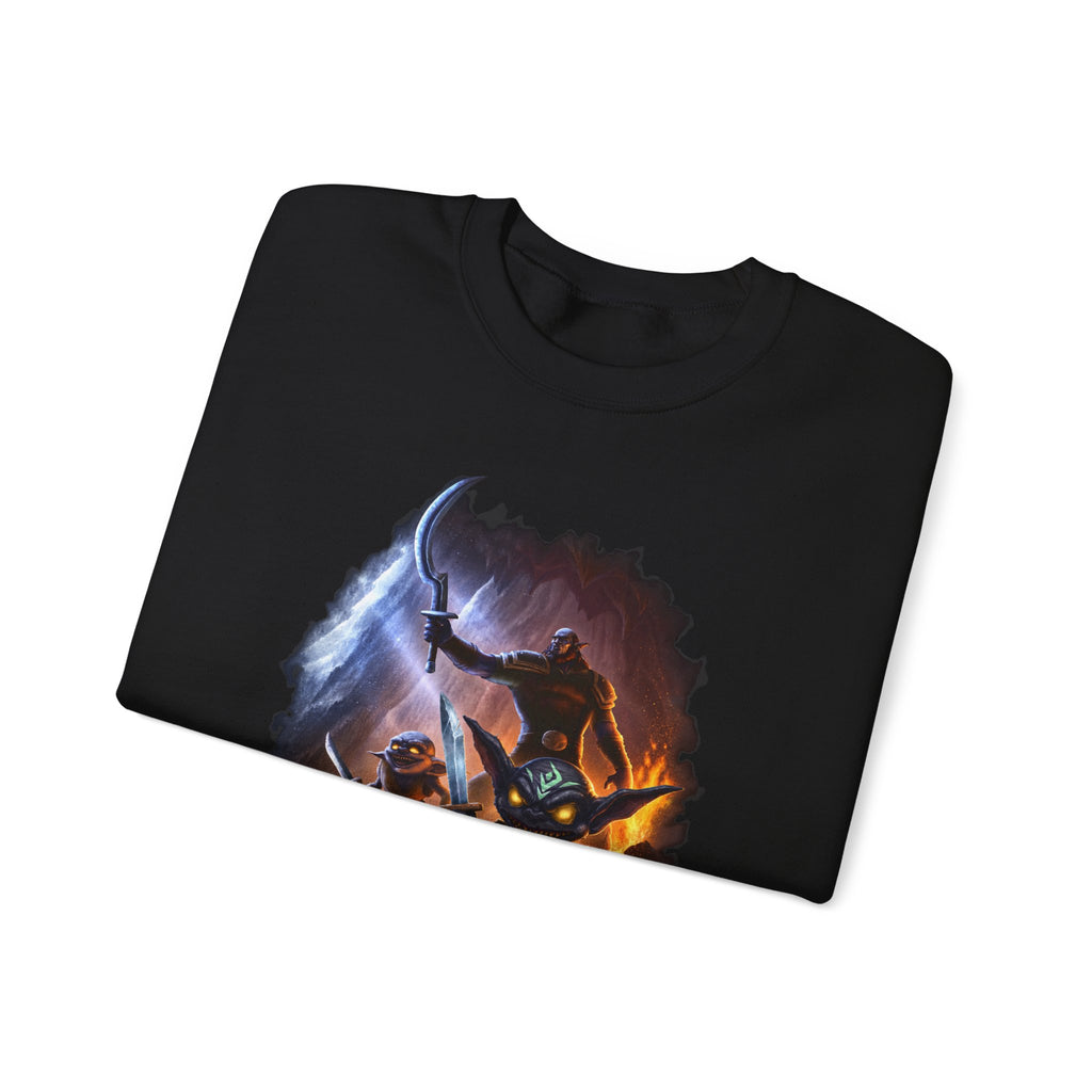 Fantasy Goblin Sweatshirt — “Goblins, Hobgoblins OH MY!” Crewneck