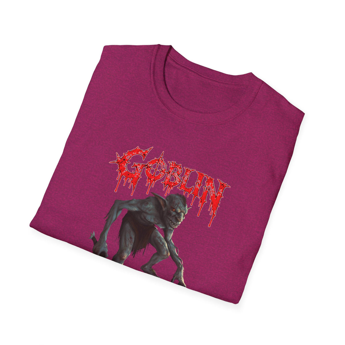 Goblin Horror T-Shirt — 'Something Evil This Way Lurks' Graphic Tee