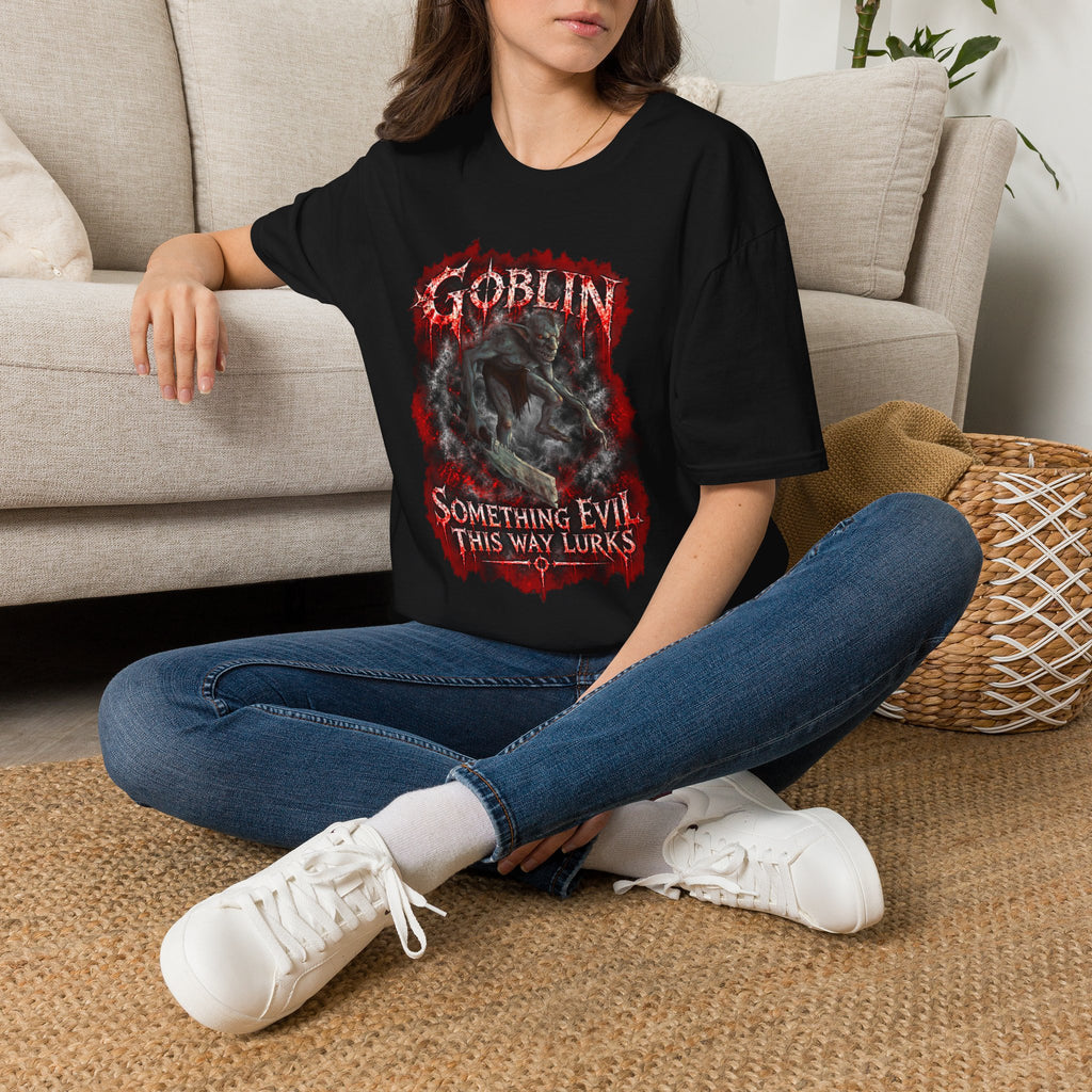 Goblin 'Something Evil This Way Lurks' Graphic T-Shirt
