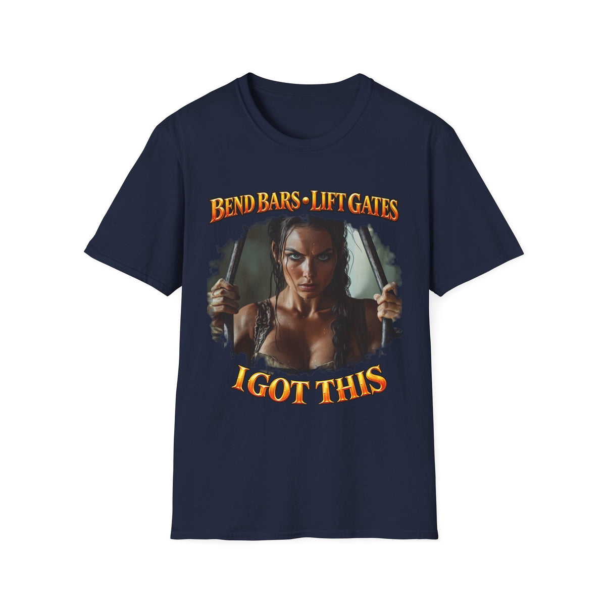 Bend Bars Lift Gates 'I Got This' Graphic T-Shirt — Strong Woman Fitness Tee