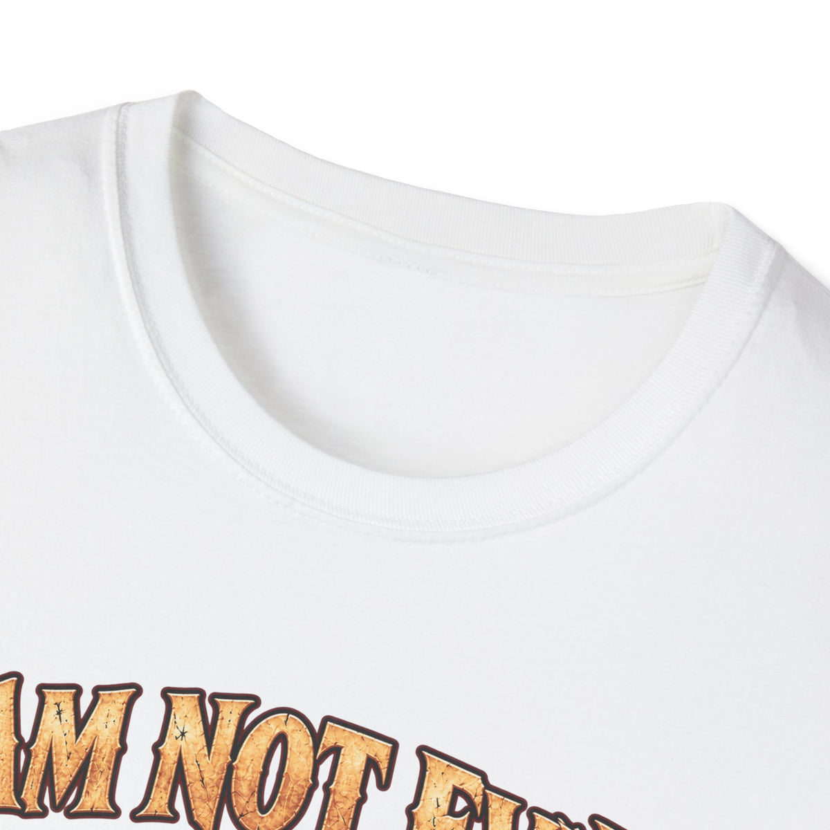 T-Shirt — "I Am Not Evil, I'm Good Challenged" Fantasy Ogre Graphic