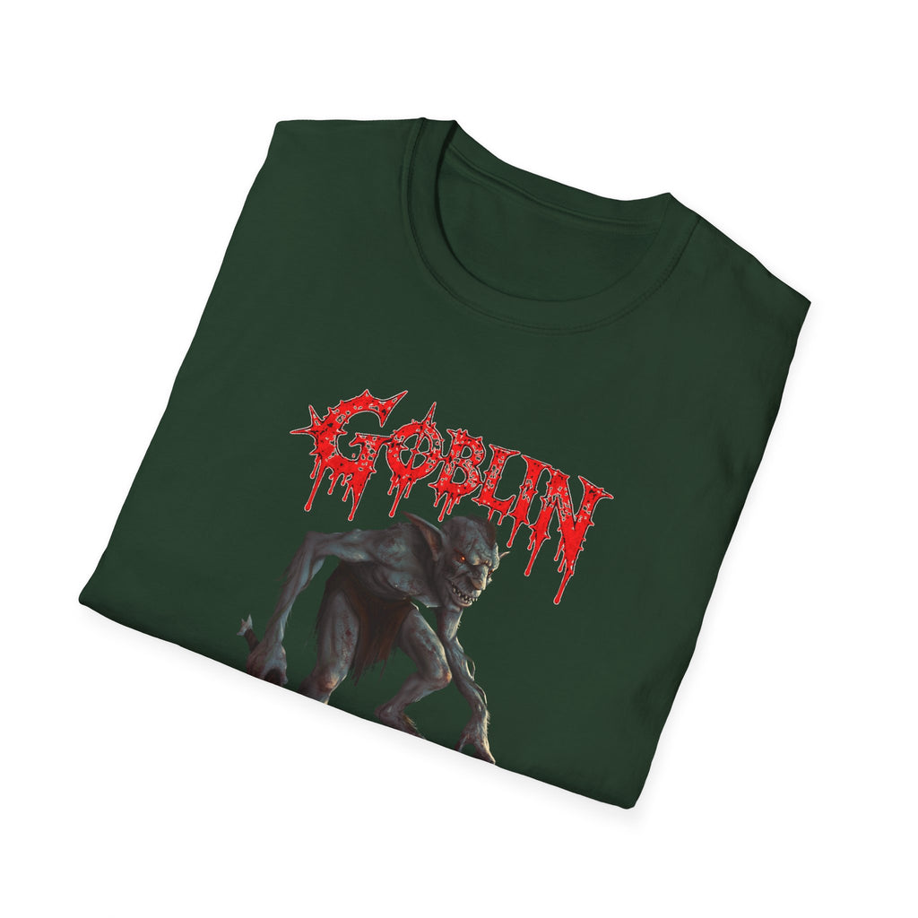 Goblin Horror T-Shirt — 'Something Evil This Way Lurks' Graphic Tee