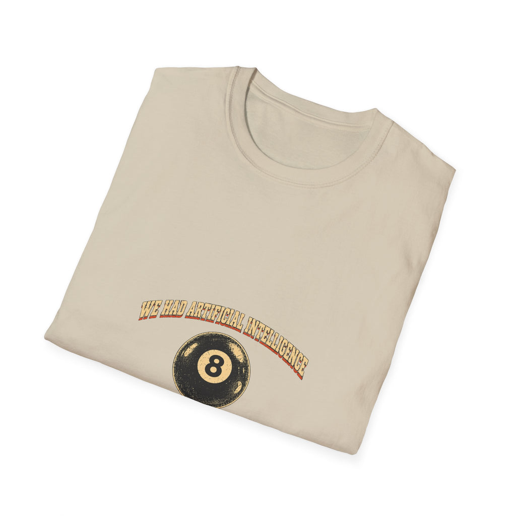 Magic 8 Ball graphic T-Shirt | Retro fortune teller pool ball tee