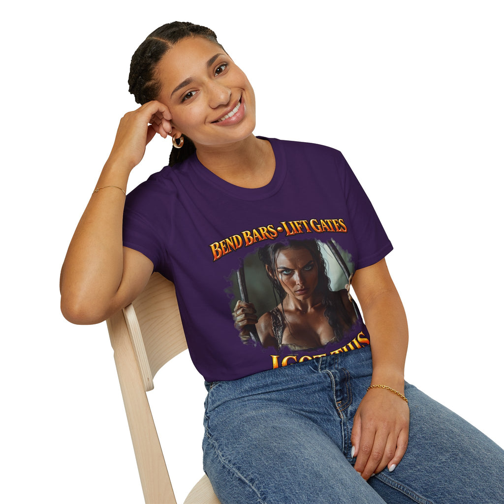 Bend Bars Lift Gates 'I Got This' Graphic T-Shirt — Strong Woman Fitness Tee