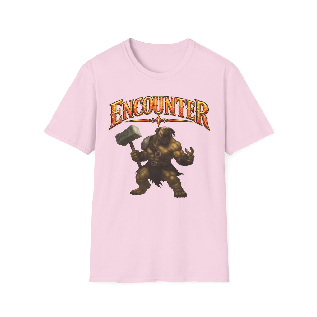 Encounter RPG T-Shirt — "Encounter (noun): The GM’s polite term for attempted murder"