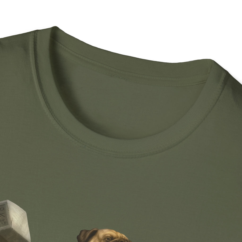 Mastiff Warrior T-Shirt — Hammer-Wielding Mastiff Graphic Tee