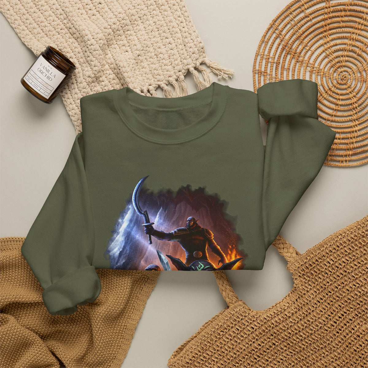 Fantasy Goblin Sweatshirt — “Goblins, Hobgoblins OH MY!” Crewneck