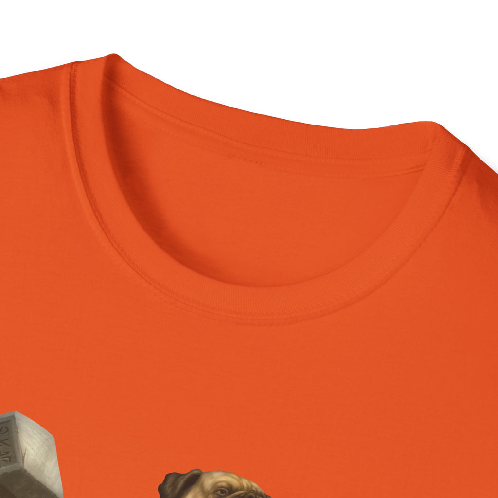 Mastiff Warrior T-Shirt — Hammer-Wielding Mastiff Graphic Tee