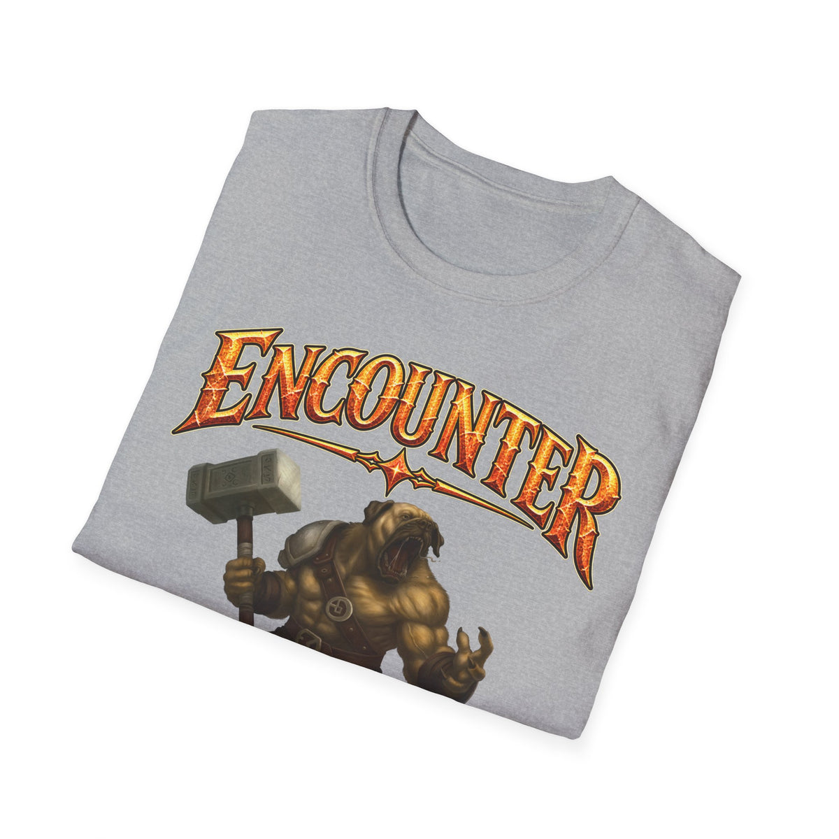 Encounter RPG T-Shirt — "Encounter (noun): The GM’s polite term for attempted murder"