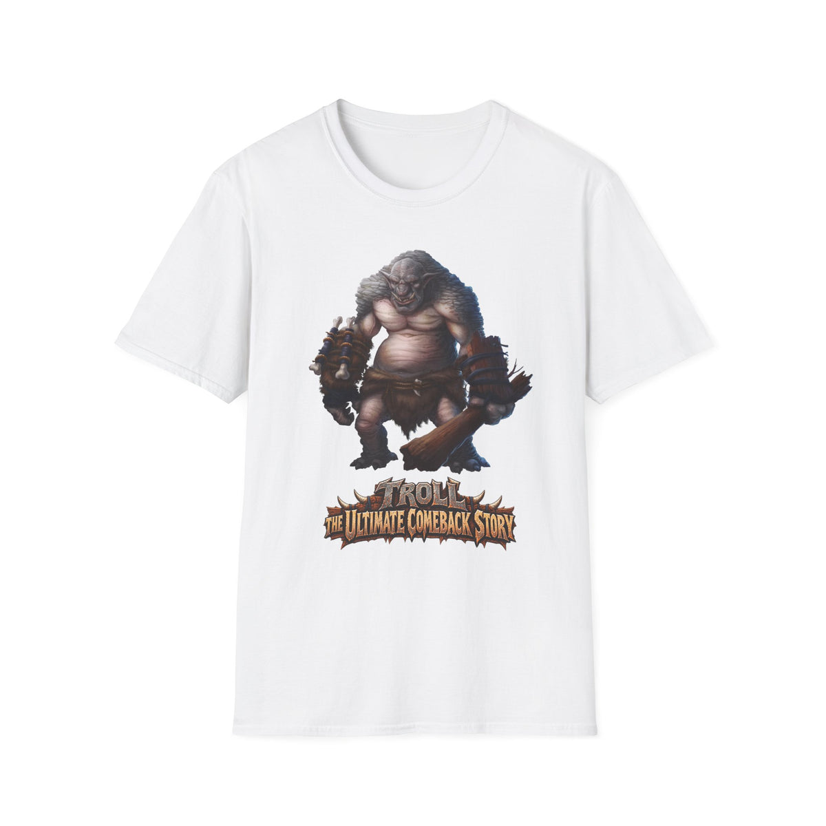 T-Shirt — 'Troll: The Ultimate Comeback Story' Fantasy Monster Graphic Tee