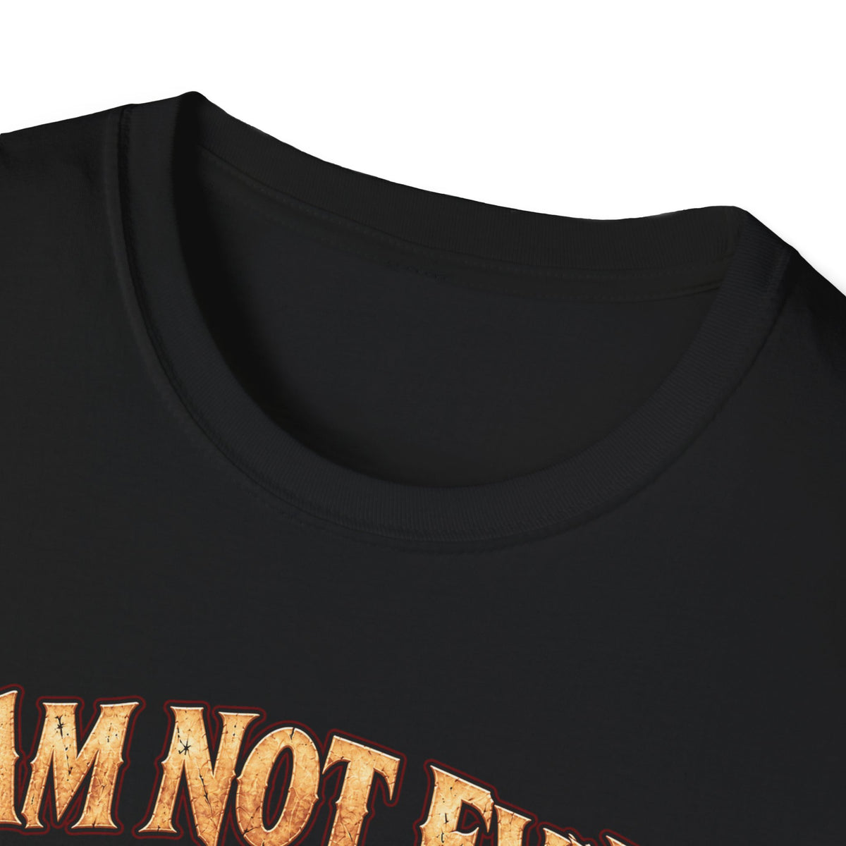 T-Shirt — "I Am Not Evil, I'm Good Challenged" Fantasy Ogre Graphic