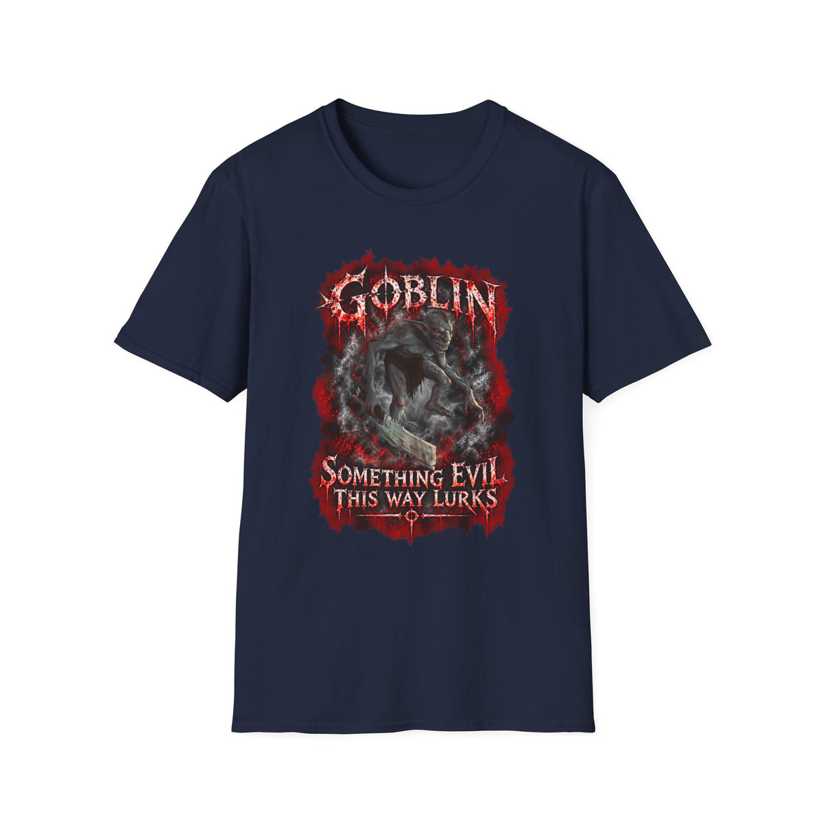 Goblin 'Something Evil This Way Lurks' Graphic T-Shirt