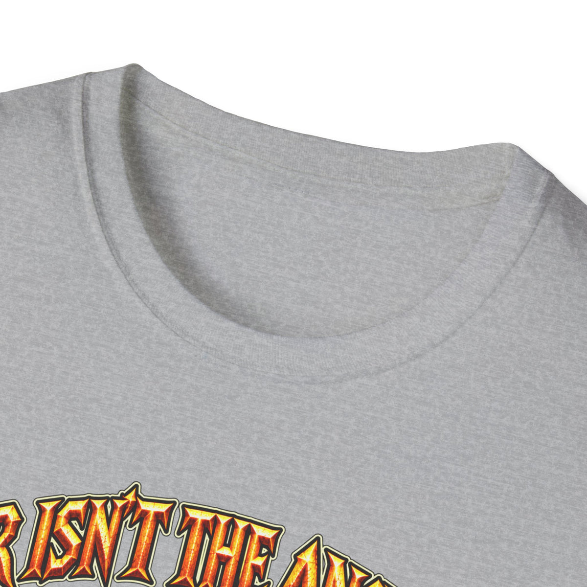 Graphic T-Shirt — 'War Isn't the Answer? Better Find Out What's' Fantasy Barbarian Axe Design