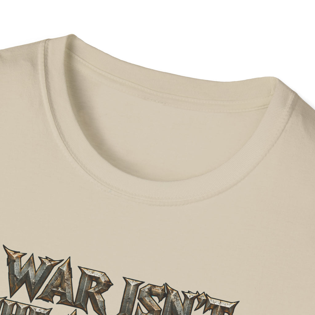 War Isn’t the Answer T-Shirt — 'Better Find Out What Is' Viking Warrior Graphic Tee