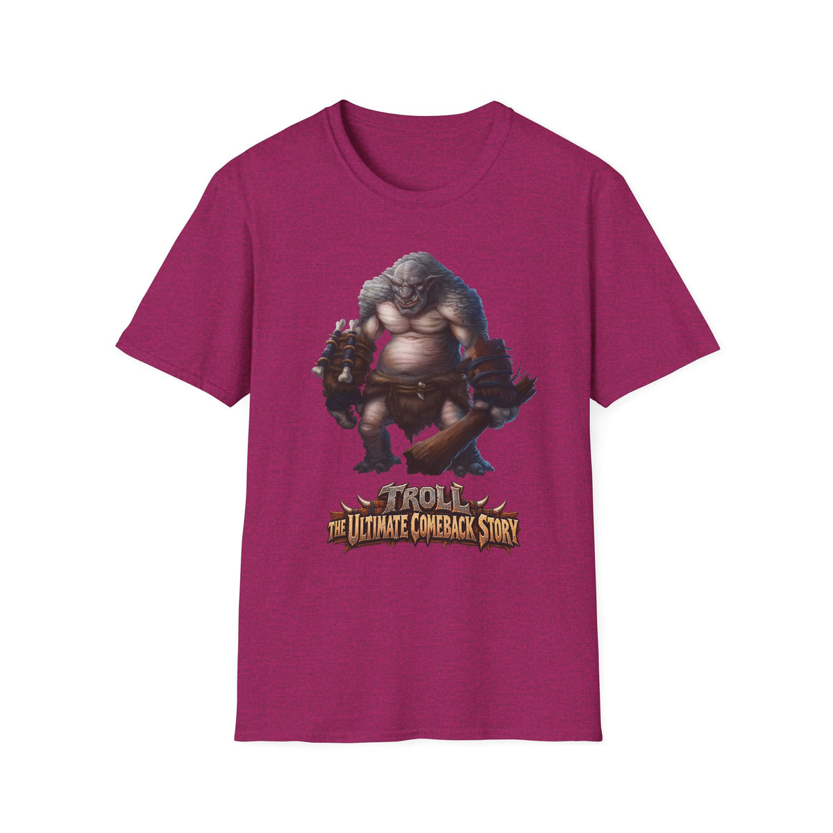 T-Shirt — 'Troll: The Ultimate Comeback Story' Fantasy Monster Graphic Tee