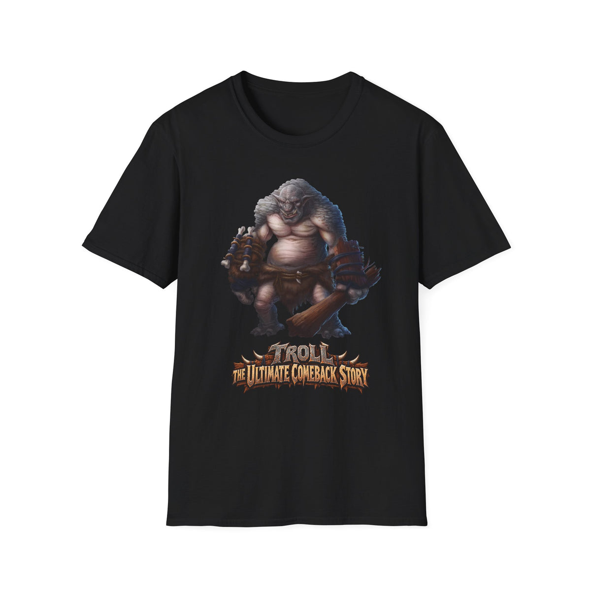T-Shirt — 'Troll: The Ultimate Comeback Story' Fantasy Monster Graphic Tee