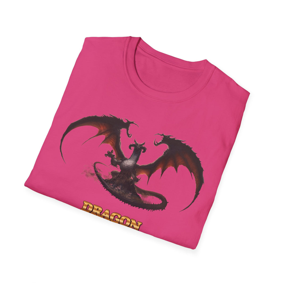 Dragon Definition T-Shirt — Fantasy Creature Illustration & Funny Dragon Traits Tee