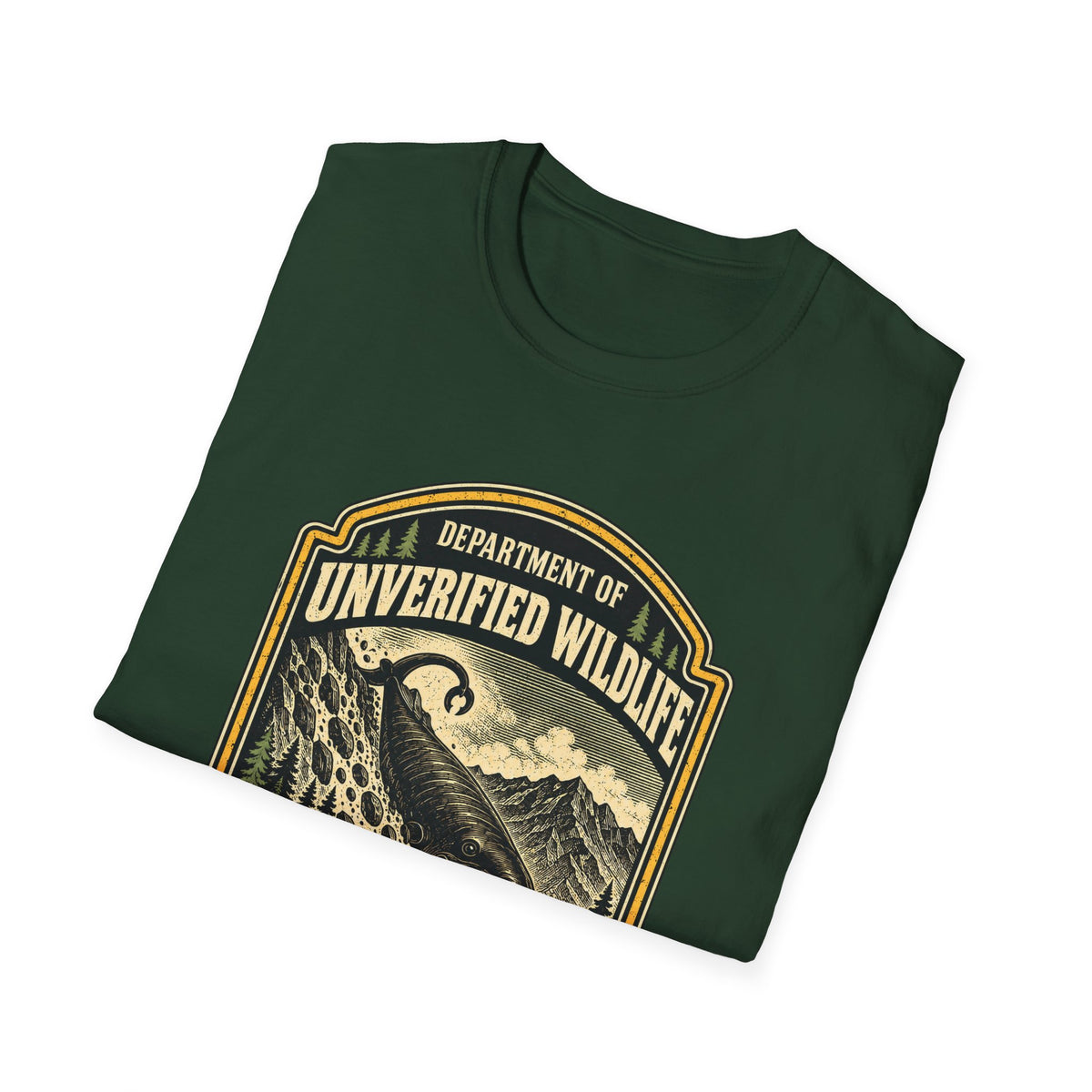 Slide-Rock Bolter T-Shirt — Department of Unverified Wildlife Retro Tee
