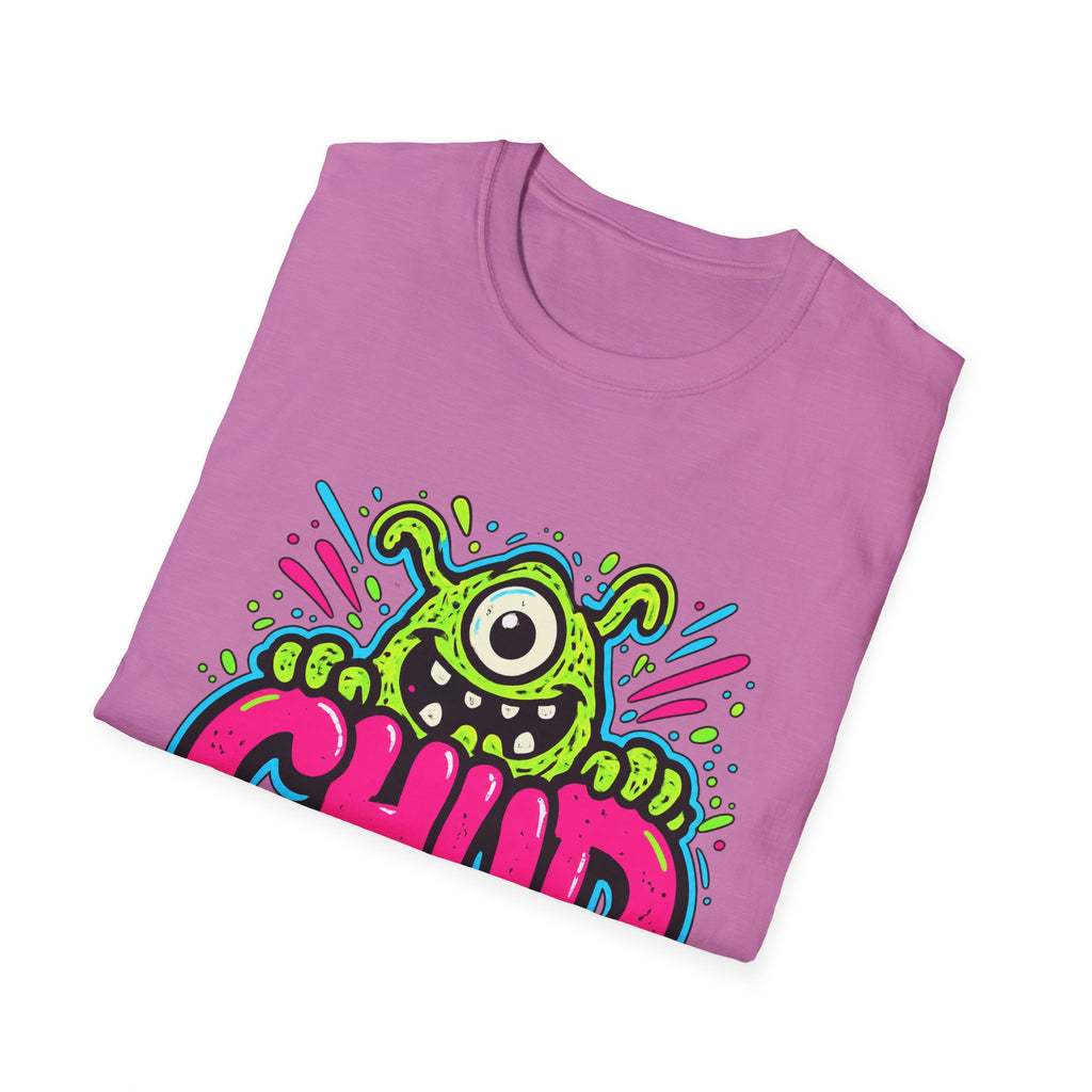 Chud Monster Graphic T-Shirt | Cute One-Eyed Alien Illustration