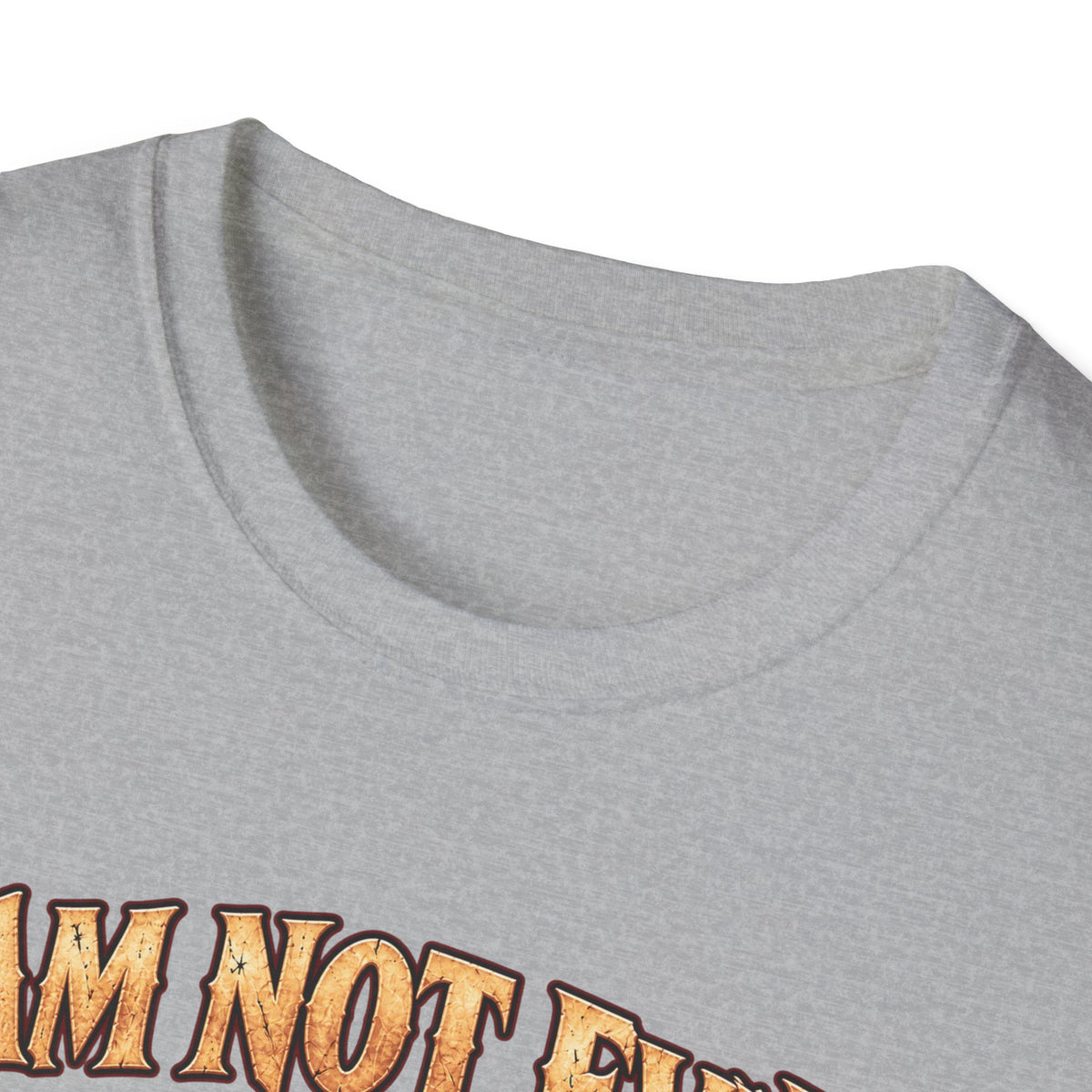 T-Shirt — "I Am Not Evil, I'm Good Challenged" Fantasy Ogre Graphic