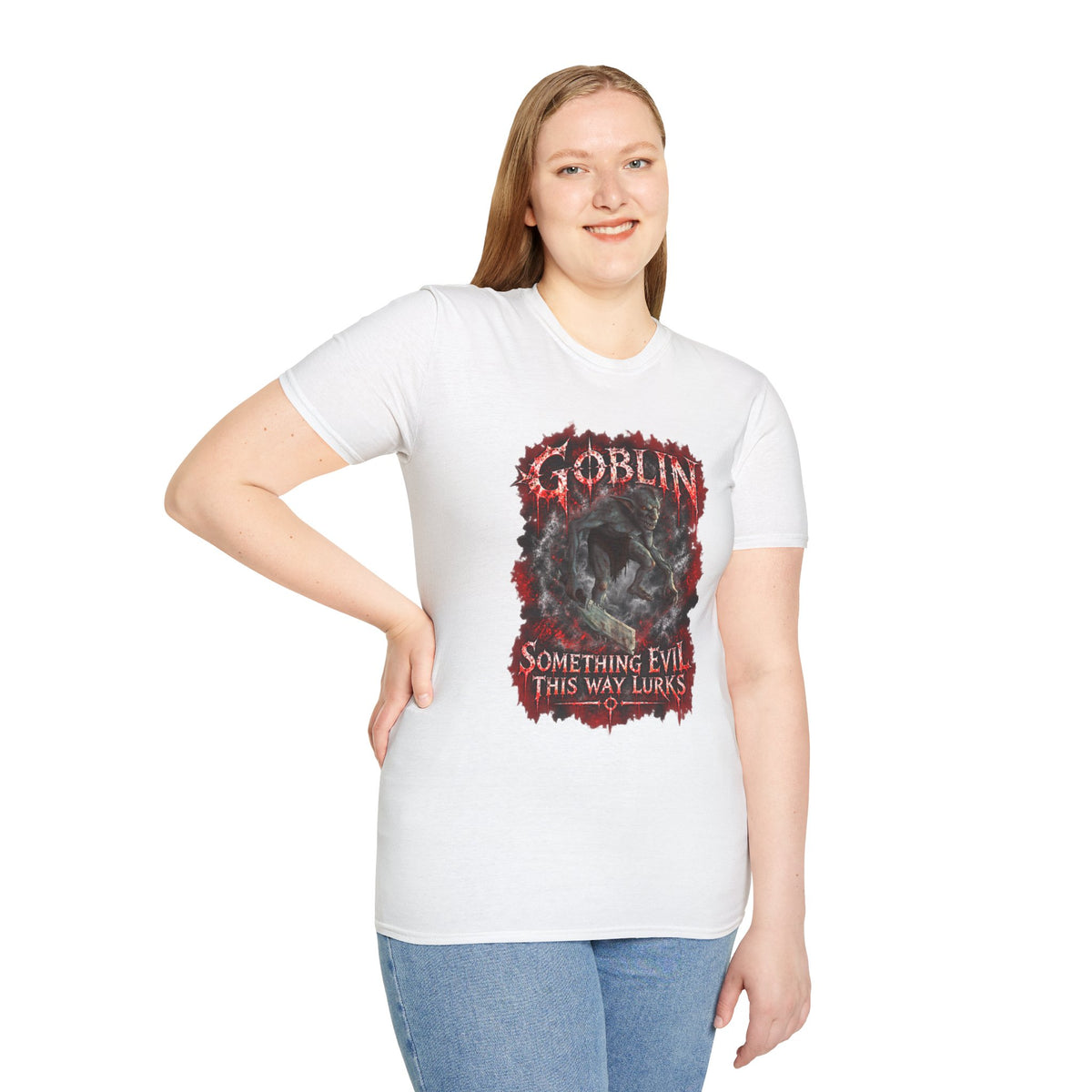 Goblin 'Something Evil This Way Lurks' Graphic T-Shirt