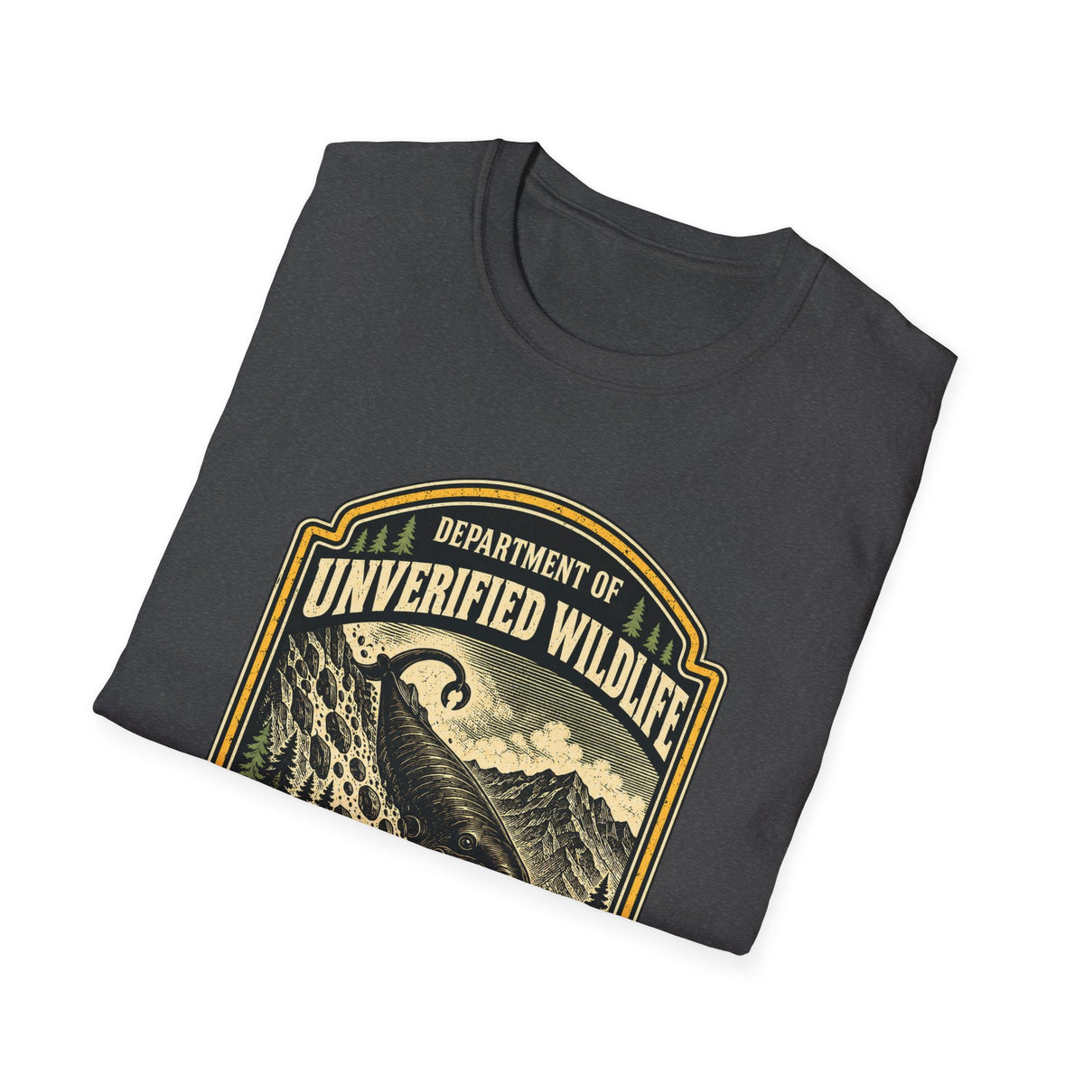 Slide-Rock Bolter T-Shirt — Department of Unverified Wildlife Retro Tee