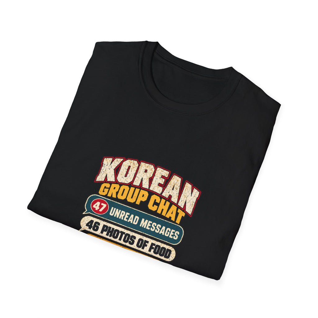 Korean Group Chat Did You Eat T-Shirt | Funny Korean Food Chat Tee
