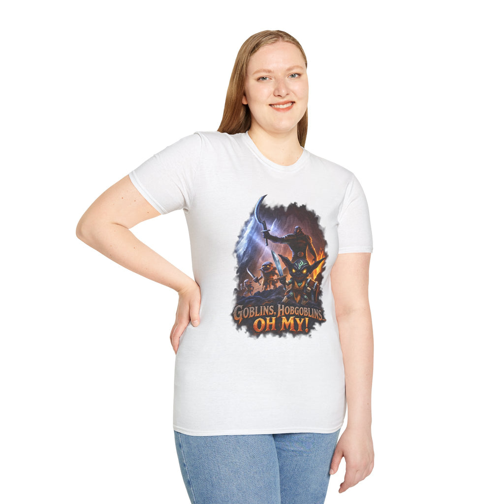 T-Shirt — "Goblins, Hobgoblins Oh My!" Fantasy Adventure Tee